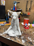 Custom 3D Printed Pet Sculpture- Non Painted
