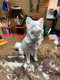 Custom 3D Printed Pet Sculpture- Non Painted