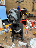Custom 3D Printed Pet Sculpture- Hand Painted